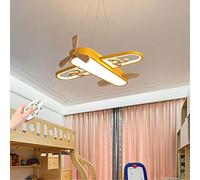Plafoniera Cameretta LED Lampada Da Soffitto Aeroplano Lamp Per Bambini Moderna Dimmerabile Telecomando Illuminazione Lampadario Ragazzi E Ragazze Camera Da Letto Soggiorno Studio Sala Da Pranzo Luce