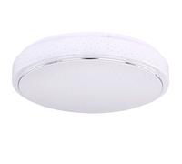 Plafoniera cielo stellato camera da letto plafoniera LED plafoniera camera da letto moderna, opale, 1x 24W 1800Lm bianco caldo-bianco freddo, PxH 37,5 x 7,5 cm