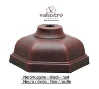 Plafoniera classica da parete esterno D 28 cm fusione alluminio diffusore polica