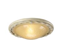 Plafoniera Classica Olivia Metallo Oro 1 Luce E27