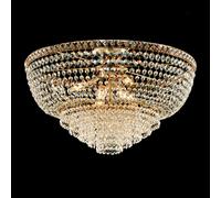 Plafoniera Classica Wagner Oro 8 Luci E14