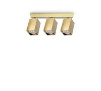 Plafoniera Collezione DYNAMITE 3 Luci GU10 Ottone Dimmerabile Ideal Lux