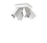 Plafoniera Collezione DYNAMITE 4 Luci GU10 Bianco Dimmerabile Ideal Lux