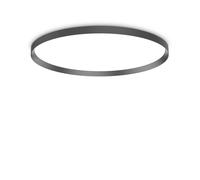Plafoniera Collezione FLY LED 68W luce calda Nero Ideal Lux