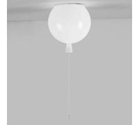 Plafoniera colorata a palloncino per la camera dei bambini, 30 cm, lampadario decorativo con paralume in acrilico E27 incluso, perfetto per la camera da letto di ragazzi e ragazze.
