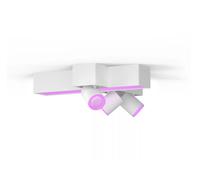 Philips Hue White & Color Ambiance Centris lampada a croce a 3 elementi, dimmerabile, 16 milioni di colori, controllabile tramite app, compatibile con Amazon Alexa, bianco