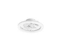Plafoniera con ventilatore Etesia dimmerabile 5500 lm CCT 40W bianco Bianco