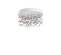 Plafoniera Contemporanea Armony Metallo Bianco Led Integrato 55W 3000K Ip20