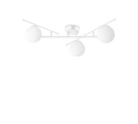Plafoniera Contemporanea Atlas Metallo Bianco G9 4W 3000K Ip20