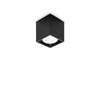 Plafoniera Contemporanea Dot Alluminio Nero Led Integrato 4W 3000K Ip20
