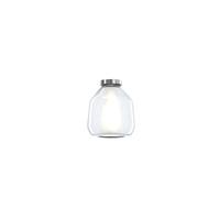 PLAFONIERA CROMO VETRO BETA TRASPARENTE 1176CR-PL1 BETA-TR