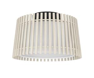 Plafoniera Contemporanea Fattoria Acciaio Nero 1 Luce E27