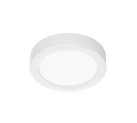 Plafoniera Contemporanea Fire Metallo Bianco Led Integrato 11W 3000K