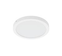 Plafoniera Contemporanea Fire Metallo Bianco Led Integrato 21,4W 3000K