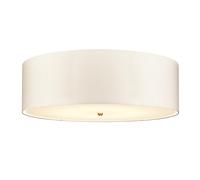 Plafoniera Contemporanea Fletcher Acciaio Ottone Antico 7 Luci E27 [EEK: A++]