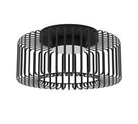 EGLO connect Plafoniera LED Ginestrone-Z, nero, alluminio EGLO