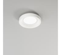 Plafoniera Contemporanea Hive Metallo Bianco Acrilico Led 30W Cct 3000/4000K