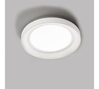 Plafoniera Contemporanea Hive Metallo Biancoled Integrato 40W