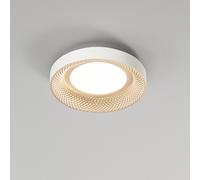 Perenz Plafoniera LED Hive – metallo oro opaco 30W CCT 3000/4000K ø35cm Classe A++