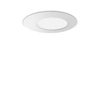Plafoniera Contemporanea Iride Metallo Bianco Led Integrato 22W 3000K Ip20 [EEK: A++]