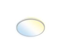 Plafoniera Contemporanea Ivy Brilo Smart Metallo Bianco Led Integrato 24W 3000K [EEK: A++]