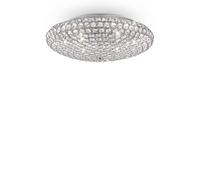 LAMPADA DA SOFFITTO KING PL9 CROMO