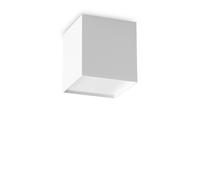 Plafoniera Contemporanea Kubiko Alluminio Bianco Led Integrato 10W 3000K Ip20