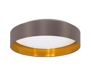 Plafoniera Contemporanea Maserlo 2 Policarbonato Bianco Luce Led Integrato [EEK: A++]