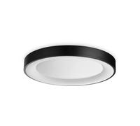 Plafoniera Contemporanea Planet Metallo Nero Led Integrato 28W 3000K Ip20