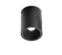 Plafoniera Contemporanea Nitro Alluminio Nero Led Integrato 25W 3000K Ip20