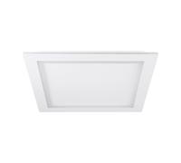 Plafoniera Contemporanea Padrogiano-Z Acciaio Bianco Luce Led Integrato 35,5W [EEK: A++]