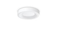 Plafoniera Contemporanea Planet Metallo Bianco Led Integrato 17W 3000K Ip20