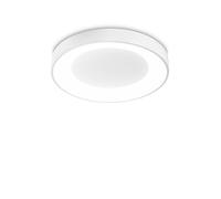 Plafoniera Contemporanea Planet Metallo Bianco Led Integrato 22W 3000K Ip20