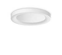Plafoniera Contemporanea Planet Metallo Bianco Led Integrato 28W 3000K Ip20