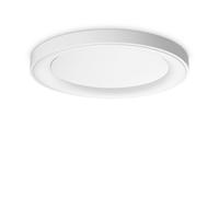 Plafoniera Contemporanea Planet Metallo Bianco Led Integrato 33W 3000K Ip20