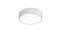 Plafoniera Contemporanea Ray Metallo Bianco Led Integrato 13W 3000K Ip44