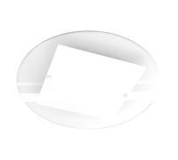 Plafoniera Contemporanea Round Metallo Bianco Vetro 4 Luci E27 D.75Cm