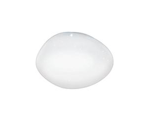 Plafoniera Contemporanea Sileras-Z Piccola Led Acciaio Bianco