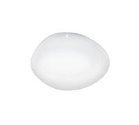 Plafoniera Contemporanea Sileras-Z Piccola Led Acciaio Bianco