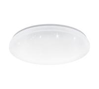 Plafoniera Contemporanea Totari-Z Acciaio Bianco 4 Luci Led Integrato 11,2W Ip20 [EEK: A++]