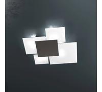 UPGRADE-70 APPLIQUE-PLAFONIERA 4 LUCI MARRONE 1148-70-MA