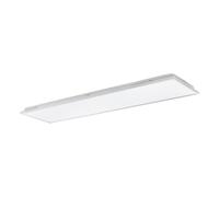 Eglo Led plafoniera Urtebieta, pannello Led in metallo e superficie luminosa in plastica bianca, lampada da cucina, Led bianco neutro, L 119,5 cm