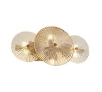 Plafoniera Contemporanea Wagon Wheel Acciaio Adjustable Vetro 6 Luci G9 [EEK: A++]