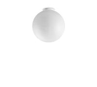 Plafoniera Contemporaneo Carta Metallo Bianco 1 Luce E27 25W Ip20
