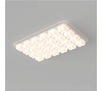 Plafoniera Creativa a Bolle, Stanza Calda e Romantica in Semplice Stile Crema, Luce per Sala da Pranzo, Soggiorno, Camera da Letto, 50 cm