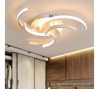 Plafoniera Creativa A Forma Speciale LED Lampadario Bianco Stile Semplice Lampada Pendente Lampada da Soffitto Lampada da Soffitto Apparecchio di Illuminazione A So, Stepless Dimming, 40CM/15.9"