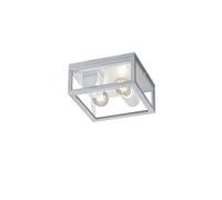 Plafoniera da Esterno E27 in Pressofusione di alluminio Zinco