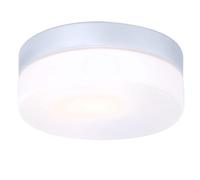 Plafoniera da esterno lampada da bagno con telecomando dimmerabile in un set che include lampade a LED RGB