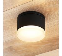 Plafoniera da esterno LED Lindby Mathea, cilindrica LINDBY