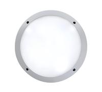 Plafoniera da Esterno Lucia Grigia E27 IP66 Ø30cm - Fumagalli